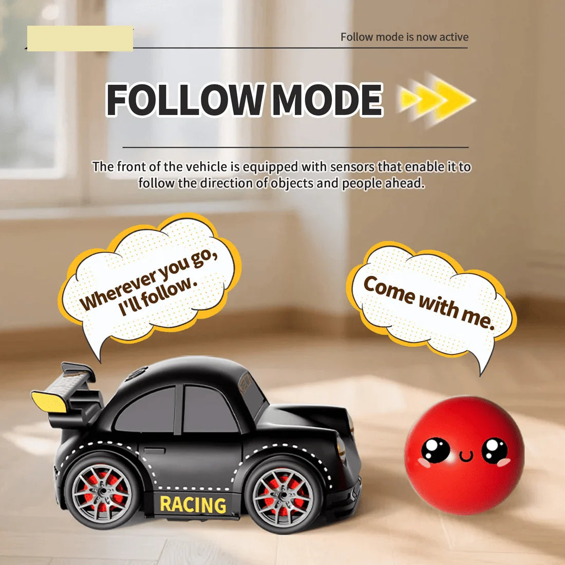 2.4GHz Smart Mini RC Drift Car with Induction Control